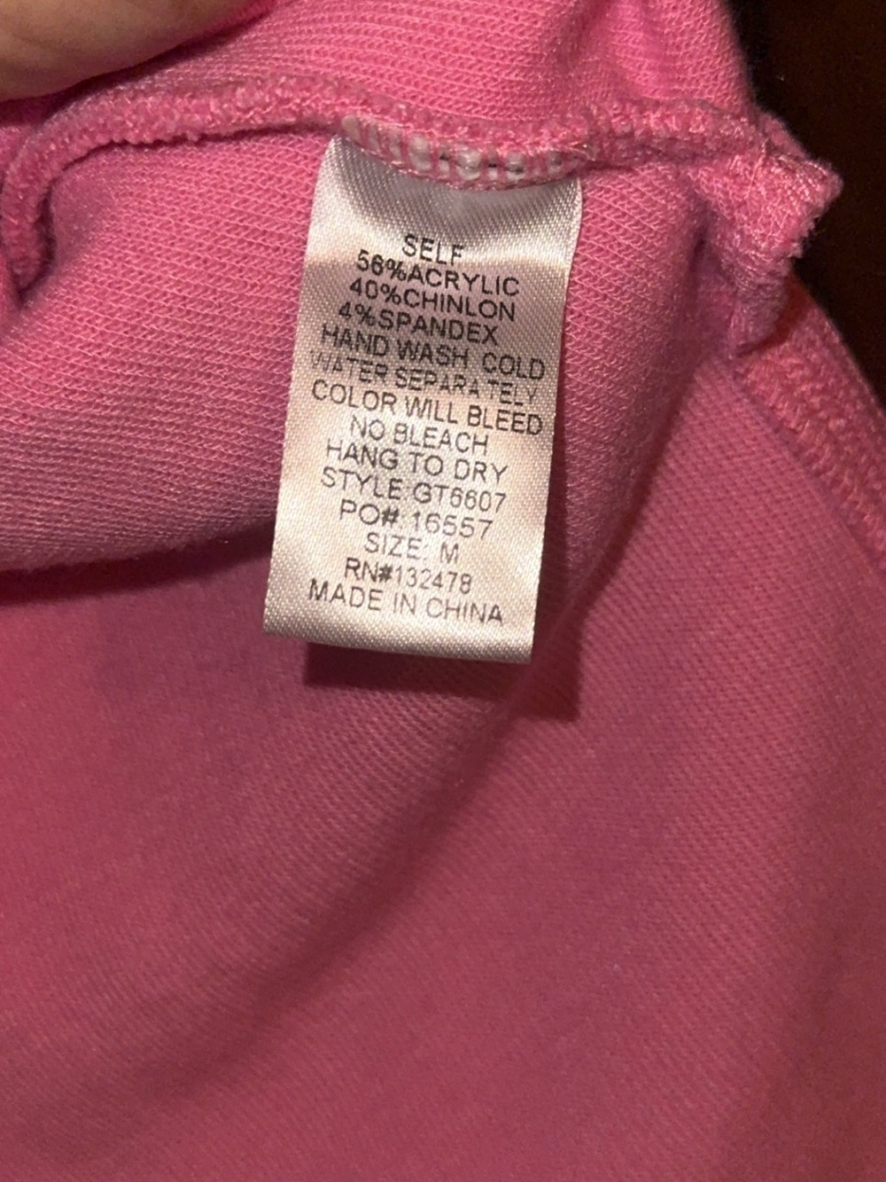 Pink Ribbed Turtleneck Sweater - Picture 4 of 4
